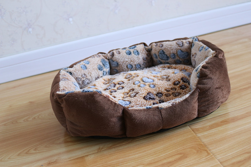 New Foreign Trade Hot Selling Kennel Lambswool Kennel Pet Supplies Foot Cat Kennel Kennel Wholesale