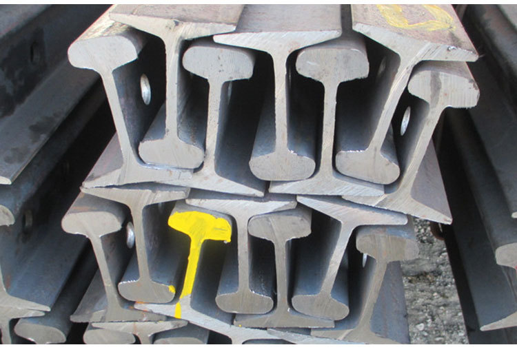 厂家批发43kg钢轨重道轨二手道轨旧钢轨铁路火车道轨