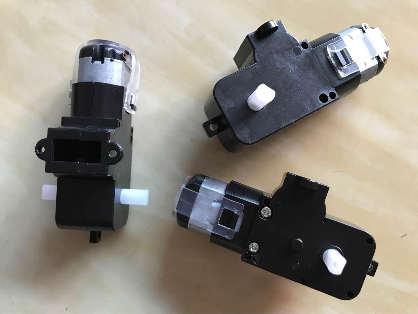 塑胶减速齿轮箱 塑料牙箱 玩具diy 机器人齿轮箱