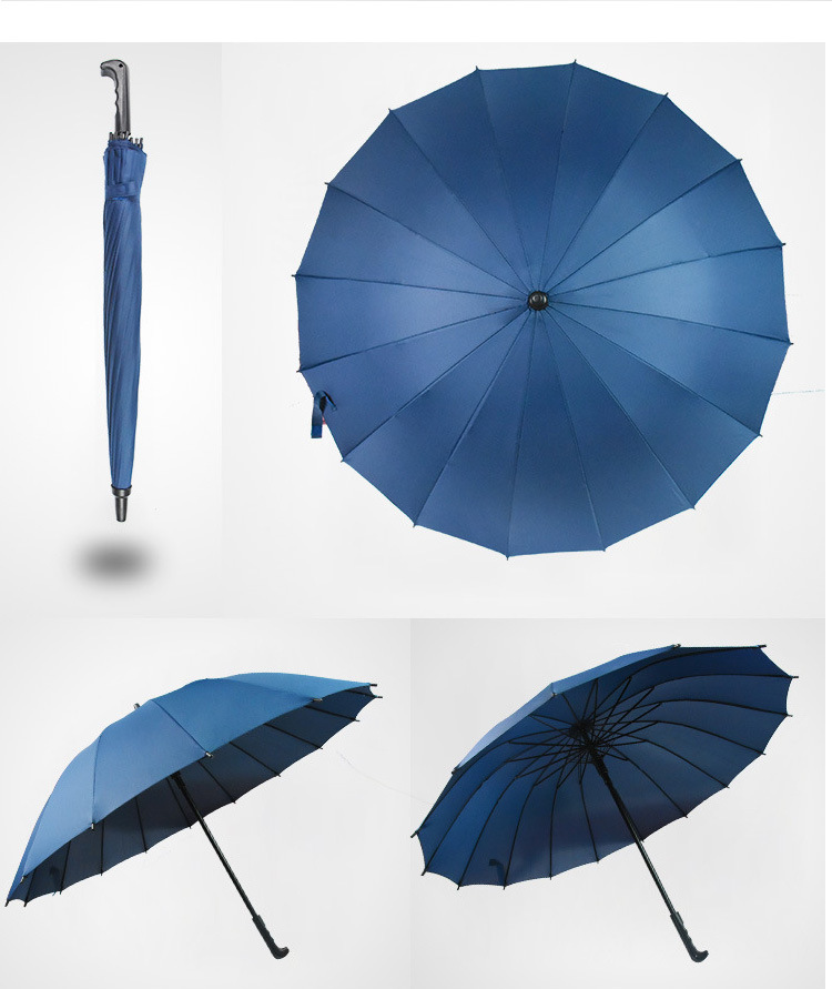 保险伞定制 创意16骨七彩情侣彩虹伞晴雨伞 礼品广告长柄伞印logo