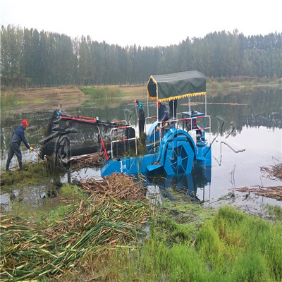 治理清洁水草设备 河道除草船 水葫芦收割保洁船