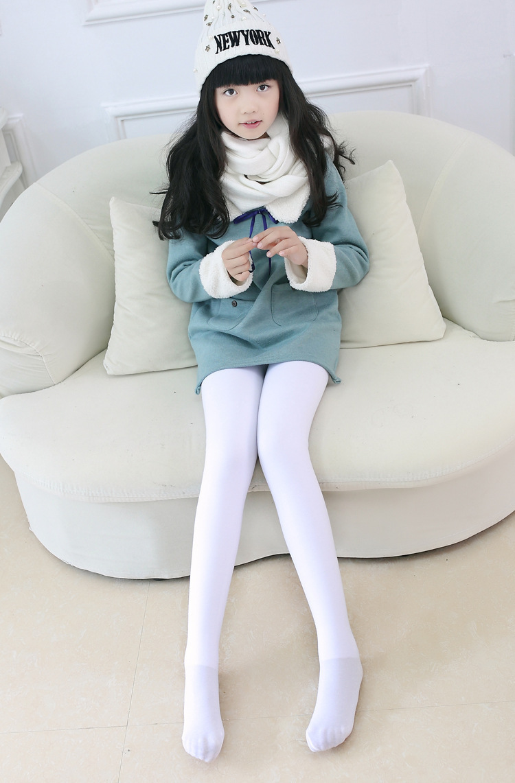 2017冬季新款儿童连裤袜加绒加厚女童打底裤保暖一体超柔舞蹈袜