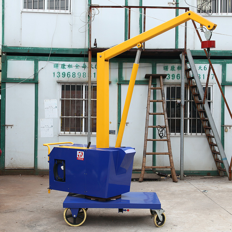 新型便捷qy800型手推式微型吊车机械车间工件卸载起重机厂家直销