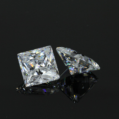 精品5a锆石水晶锆批发八心八箭人工锆石宝石耳环饰品鞋服辅料配件