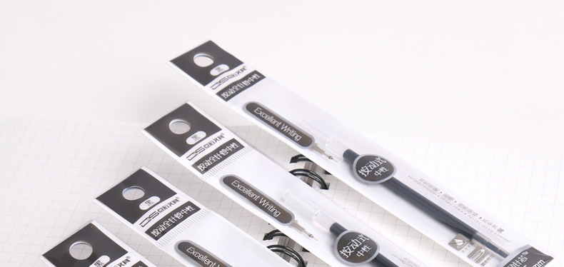 点石中性笔芯 ds-1005 按动全针管中性芯 替心 针管心 通用中性心