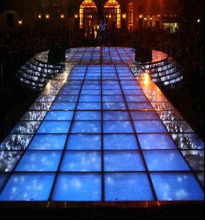 上海发光地台租赁 舞台地台 t台发光玻璃 活动舞台搭建