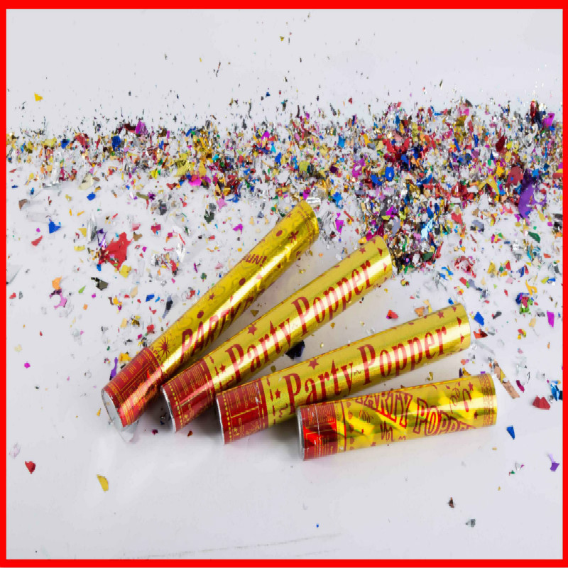 Wedding Supplies Hand-Held Salute Wedding Ceremony Wedding Supplies Festive Fireworks Tube Start Festival Celebration Confetti Cracker