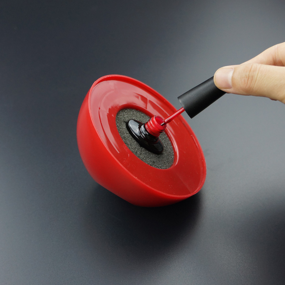 厂家直销美甲不倒翁 甲油瓶底座 3色可选