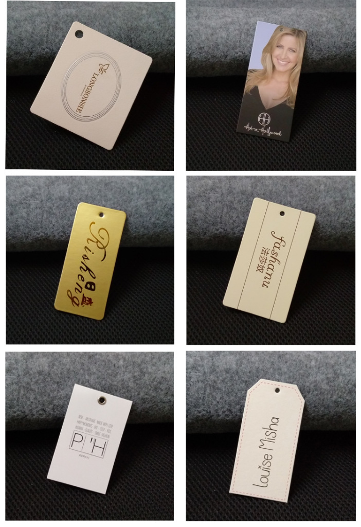 印刷凹凸烫金纸牌吊牌吊卡定做 烫金箱包吊牌标签 箱包侧标定制