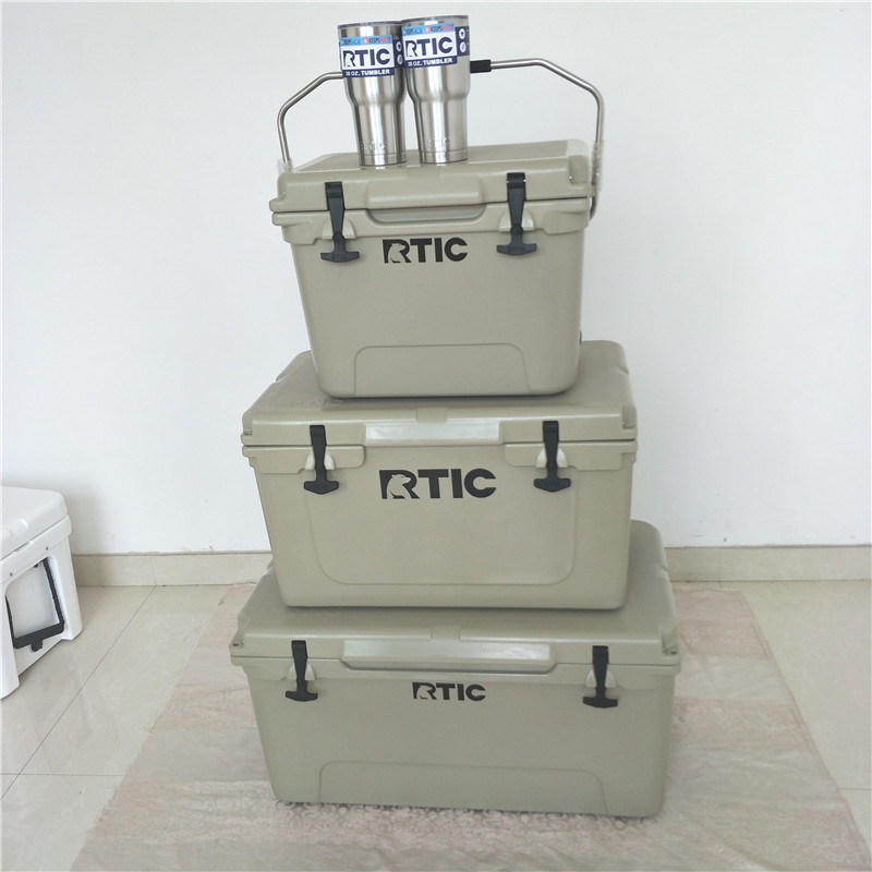 厂家直销生鲜冰箱生鲜rtic保温箱超长冷藏箱保鲜冷藏隔热箱