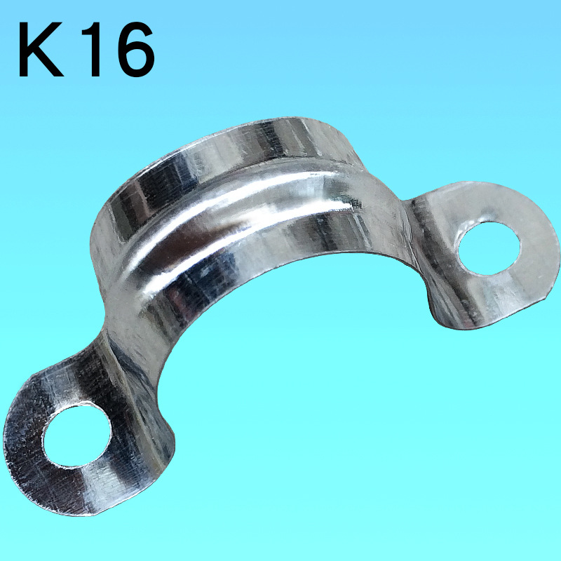 厂家直销镀锌骑马卡 75mm镀锌铁马鞍卡 冲压u型管箍 金属欧姆卡