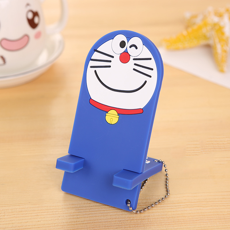 现货创意卡通懒人手机支架手机座 可爱精美塑料硅胶手机支架通用