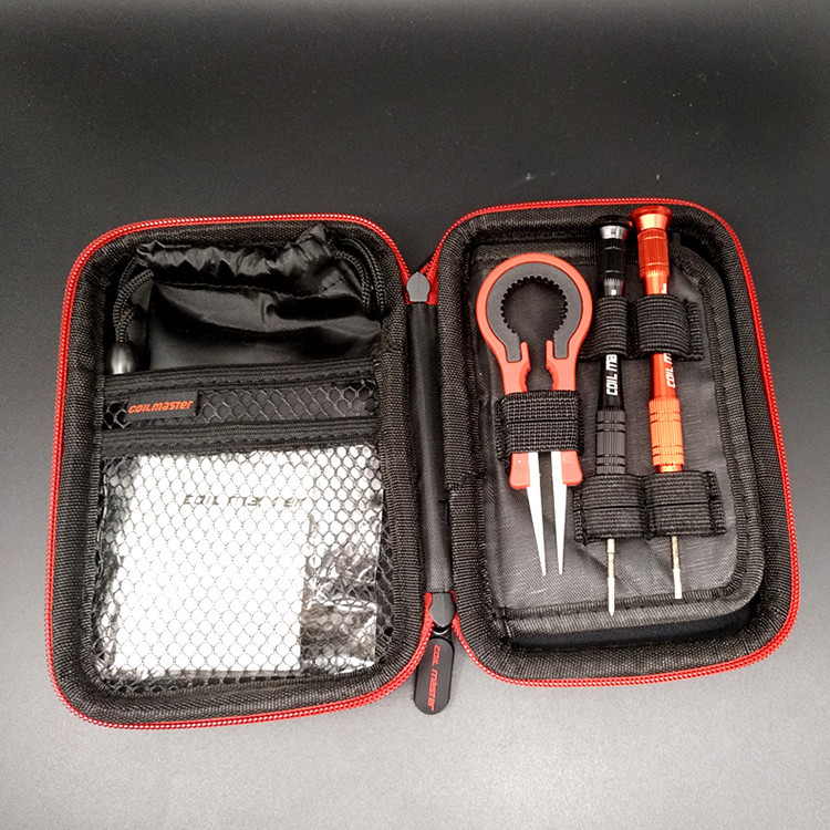 电子烟做丝工具包迷你包雾化器diy工具陶瓷镊子剪刀剪线钳螺丝刀