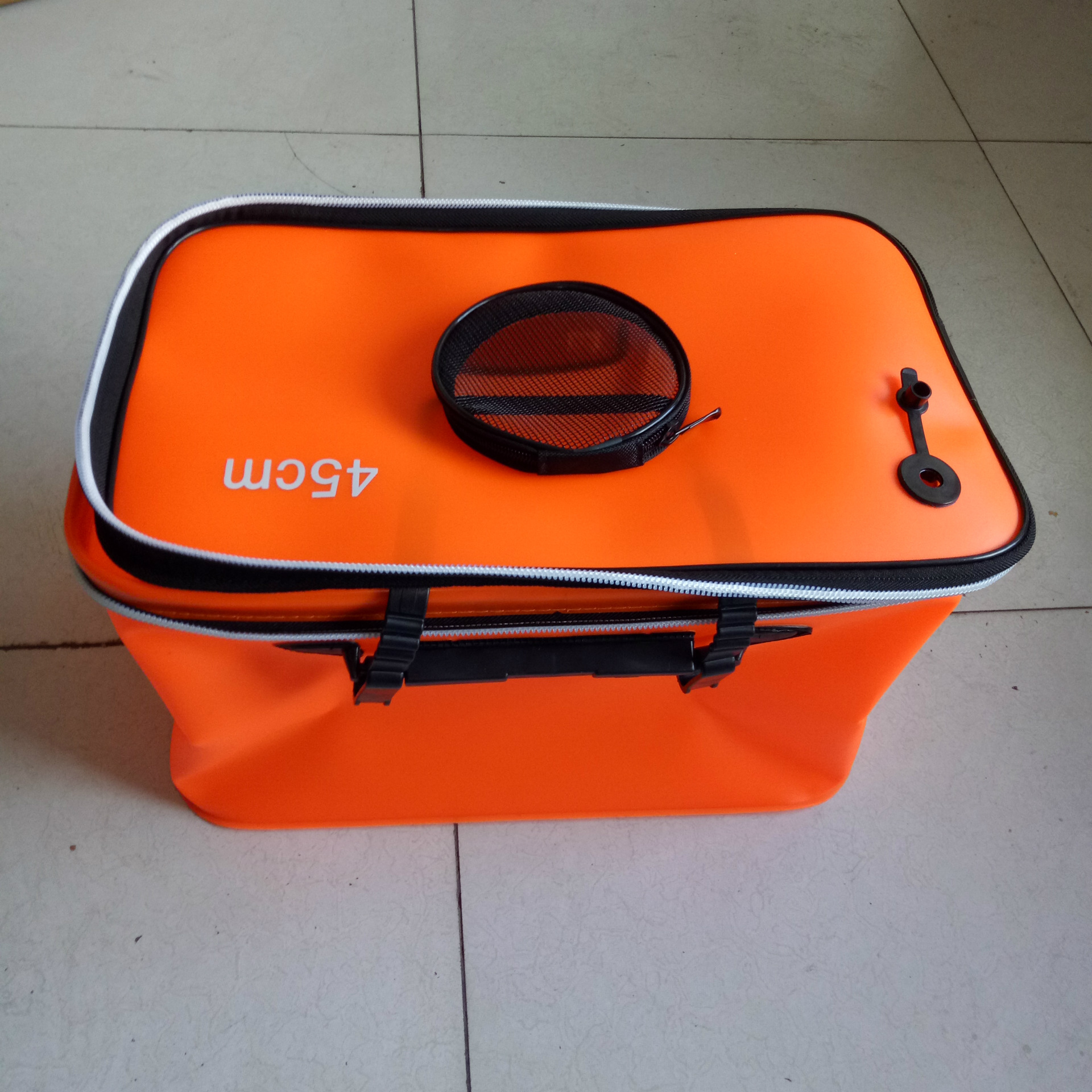 鱼桶钓鱼桶eva加厚多功能活鱼箱 折叠水桶 钓桶