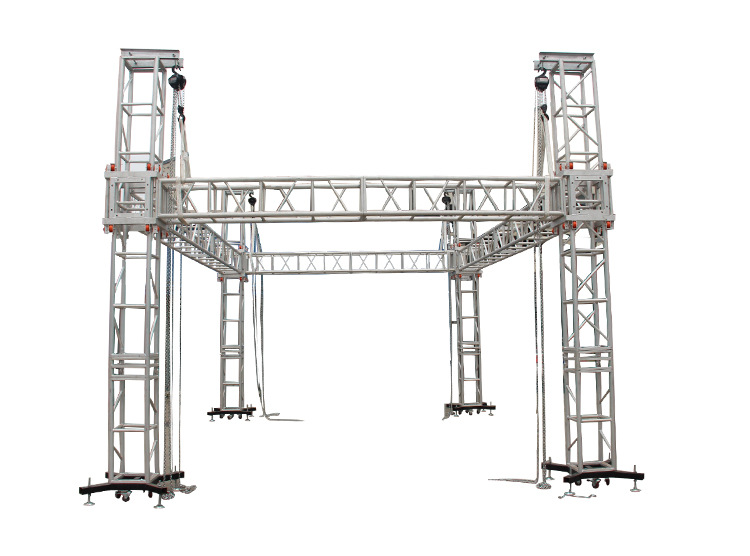 【桁架】大型演出舞台铝合金truss架桁架演出婚庆户外灯光桁架-阿里巴