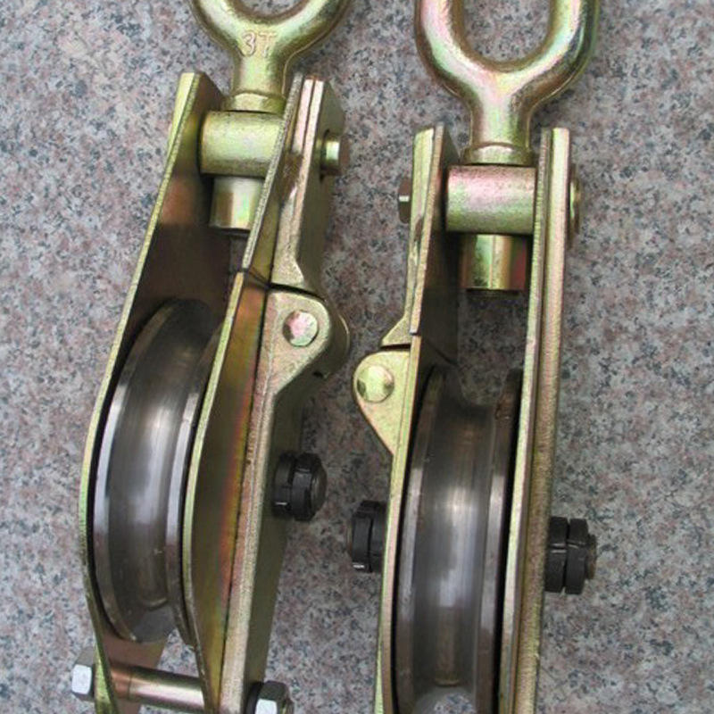 厂家批发电力吊滑轮3吨5吨8吨10吨电力铝合金起重滑车型号