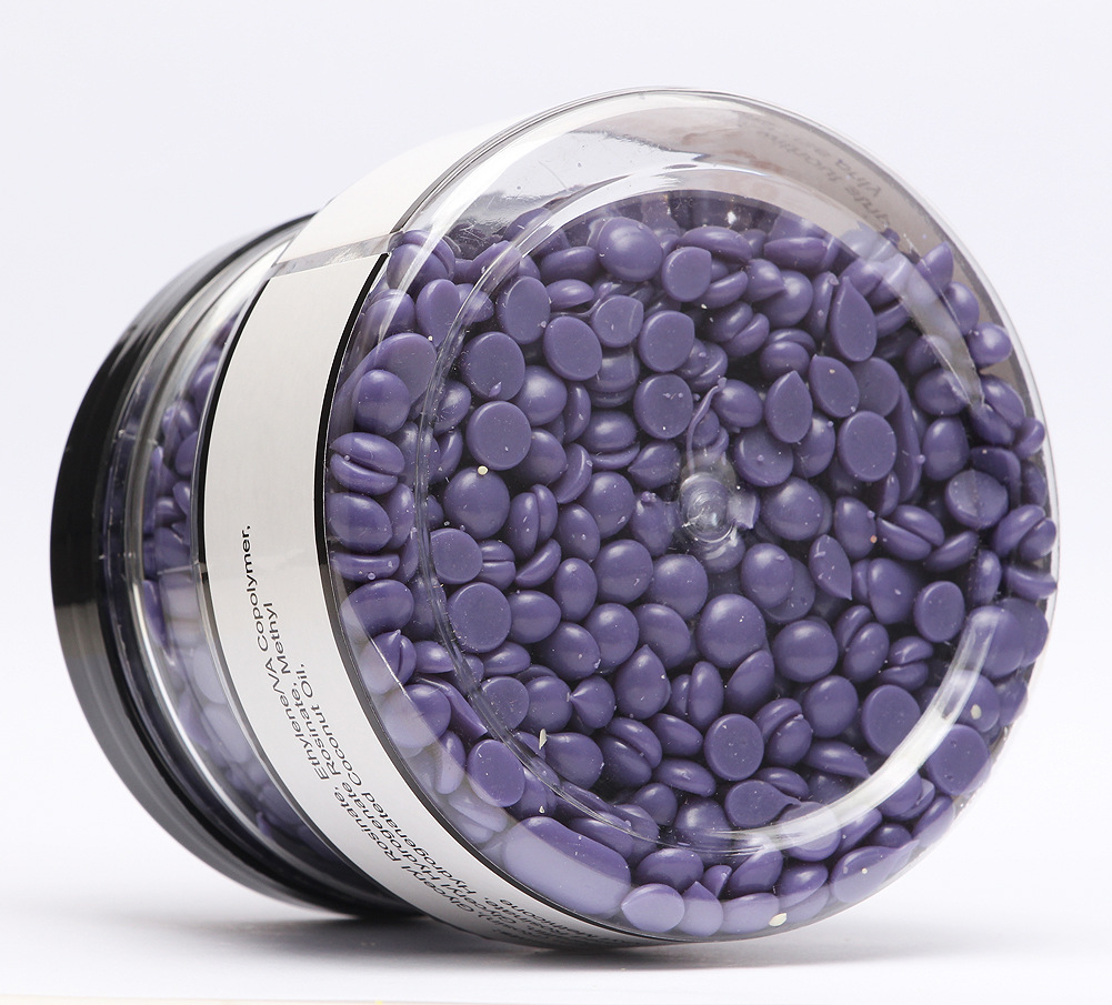 厂家直销 脱毛蜜豆 进口免纸脱毛蜡 固体脱毛蜡 蜡疗粒熏衣草250g