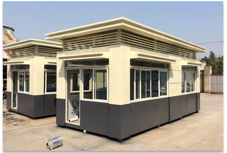 订做移动岗亭镀锌板岗亭镀锌板值勤岗亭收费岗亭 - 新都区兴久发智能