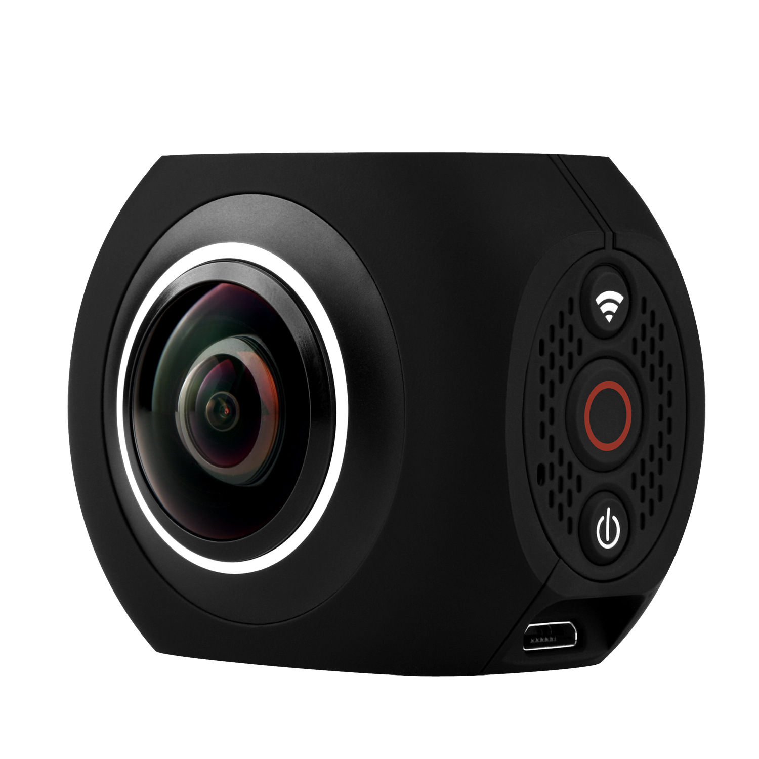 供应4k全景相机vr高清双镜头360度运动相机720度户外摄像机pano360