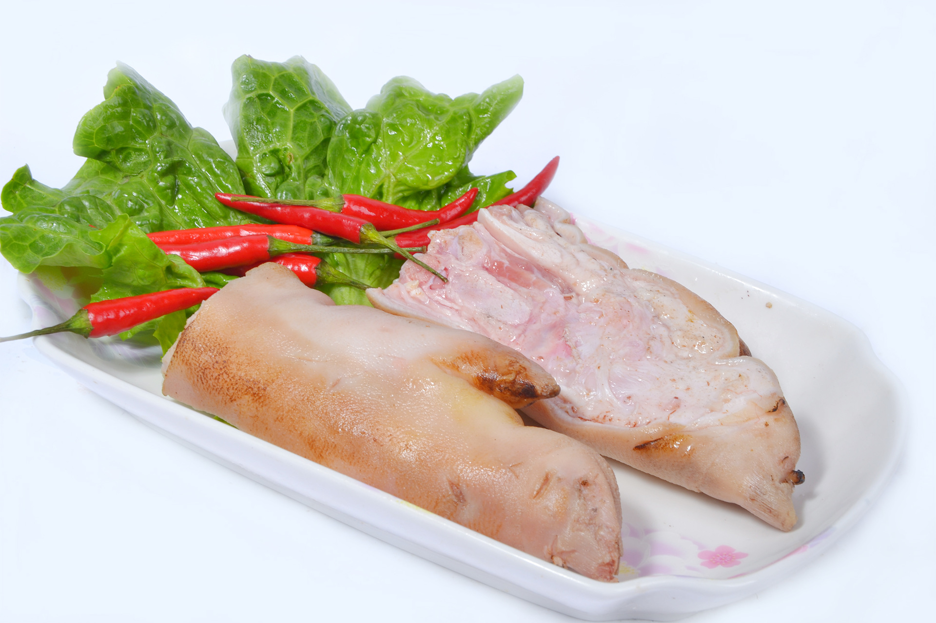 湖南厂家直销 宴源鲜供应开边猪蹄花 新鲜开边猪蹄