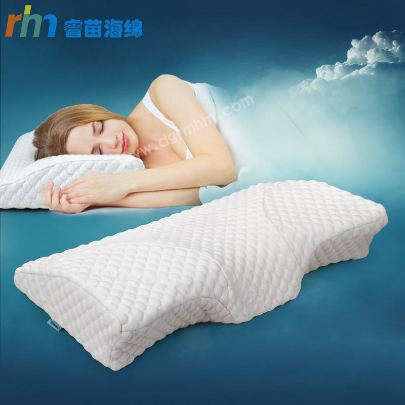 厂家定做各种儿童聚氨酯助睡慢回弹海绵枕头 成人太空记忆绵枕芯