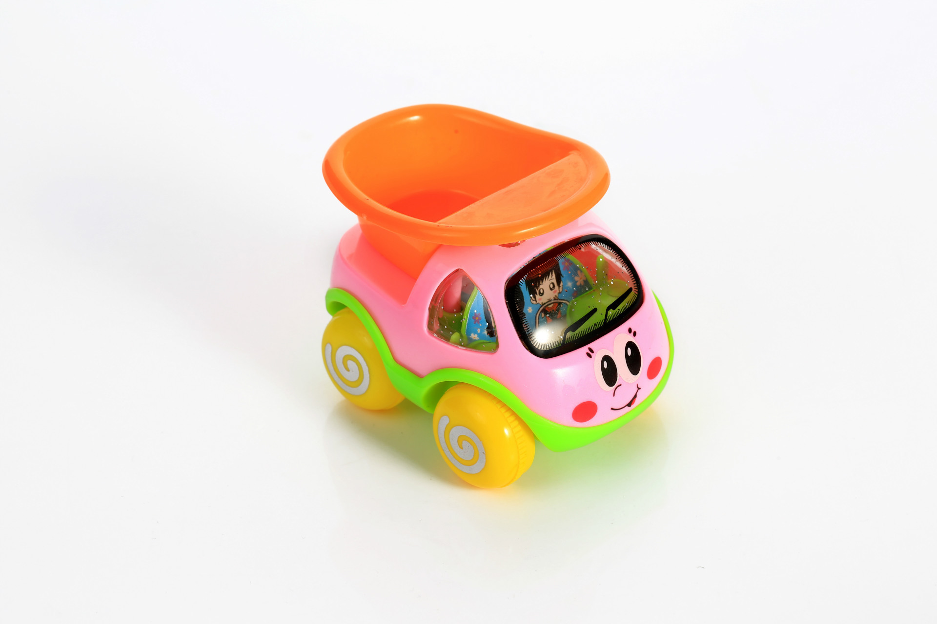 热销儿童小玩具批发1612工程车回力车 儿童地摊热卖玩具