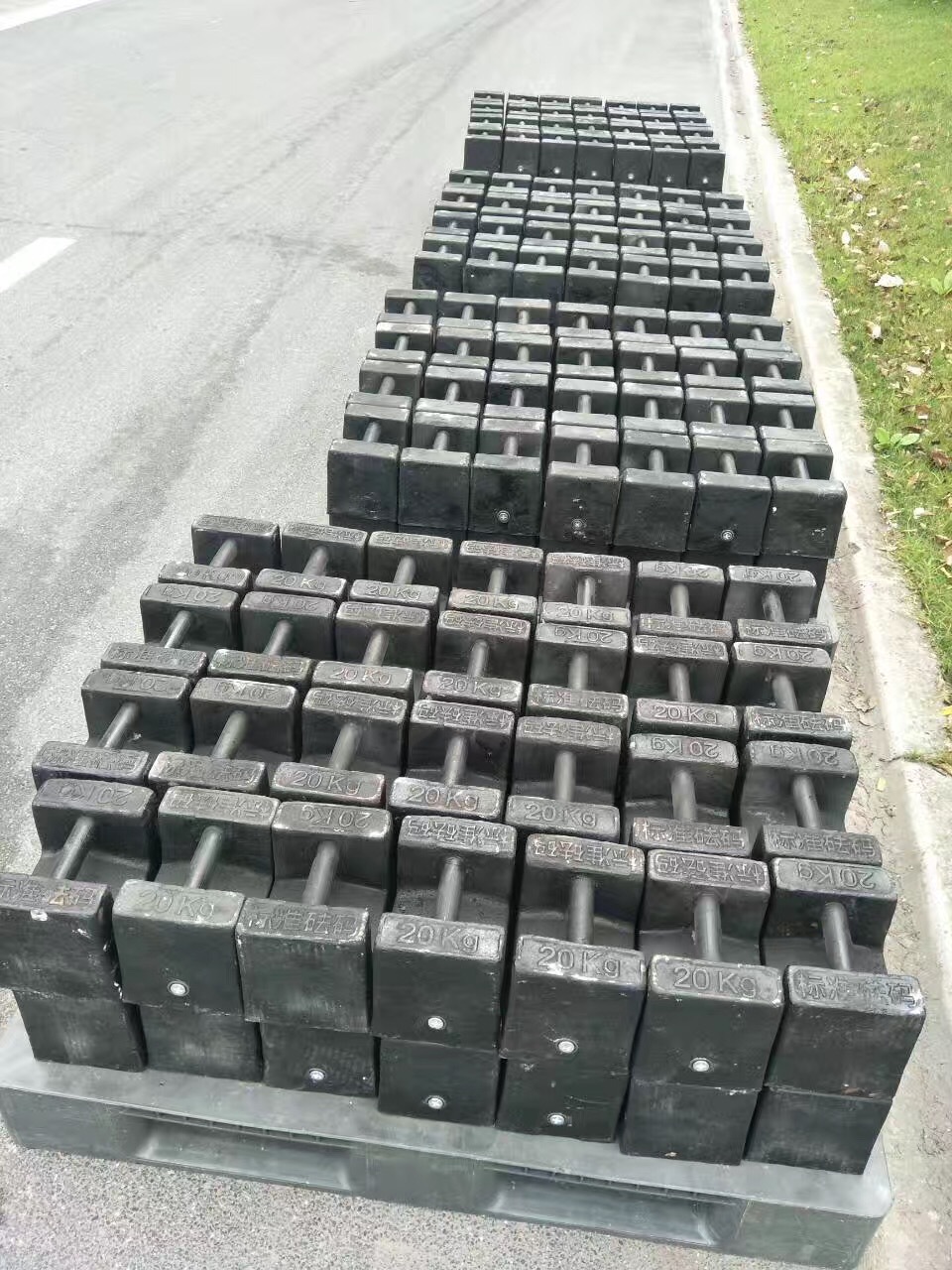 m1等级20公斤校正砝码25kg铸铁砝码带提手锁型法码