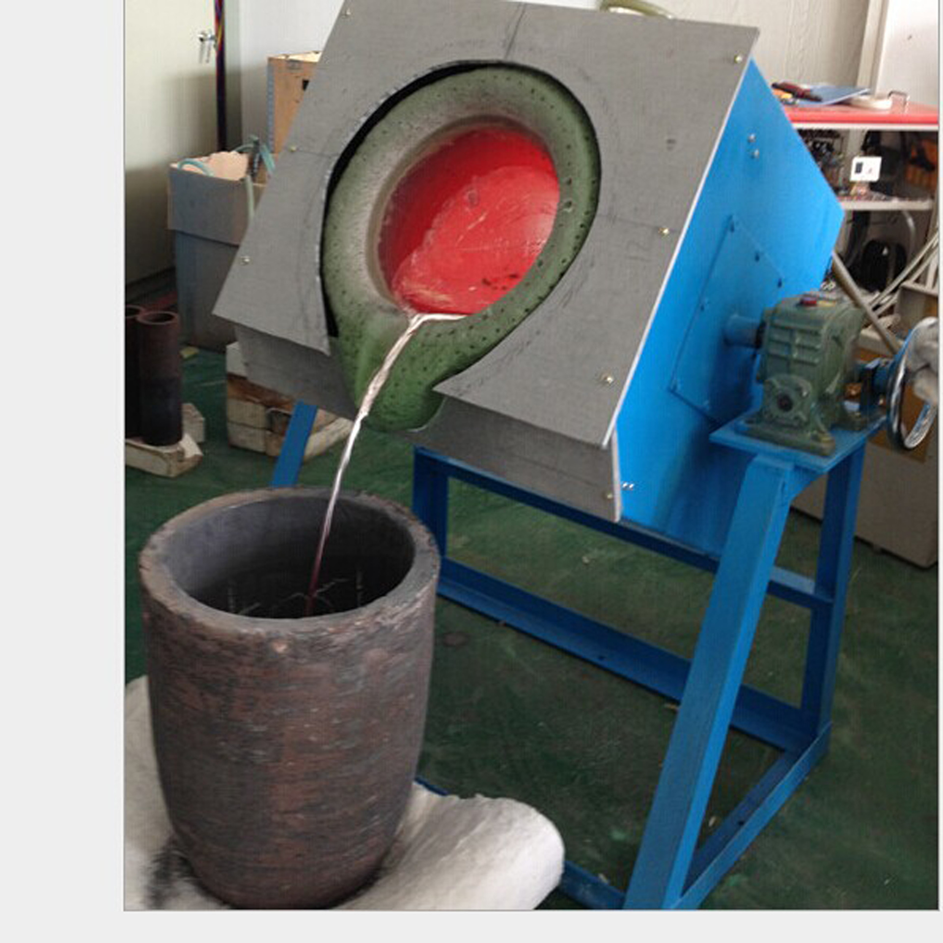 紫铜黄铜熔炼炉节能中频熔炼炉 实验室高频熔炼炉 感应加热炉