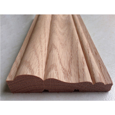 老牌工艺厂家直销 实木木线条 门窗套线条 橱柜顶线 实木装饰条