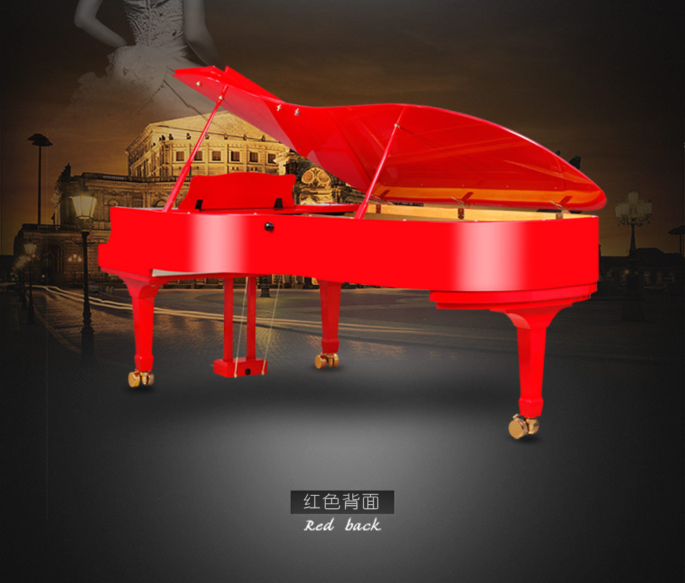 spyker世爵舞台演奏三角智能数码电钢琴hd-w268 自动演奏9尺钢琴