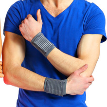 运动护腕条纹缠绕加压弹力鱼丝带绷带护腕健身运动护腕带加压手腕