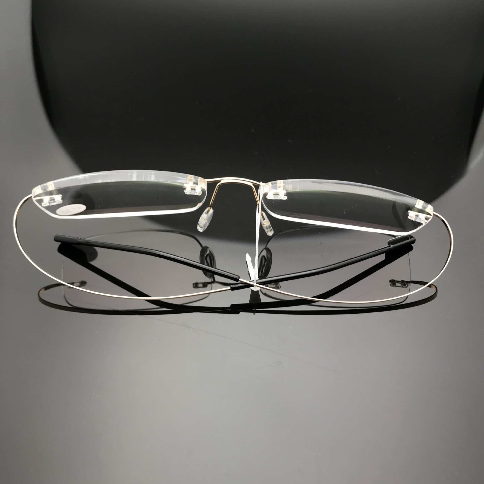 超弹金属超轻无框镜框 老花镜镜记忆钛 男女同款