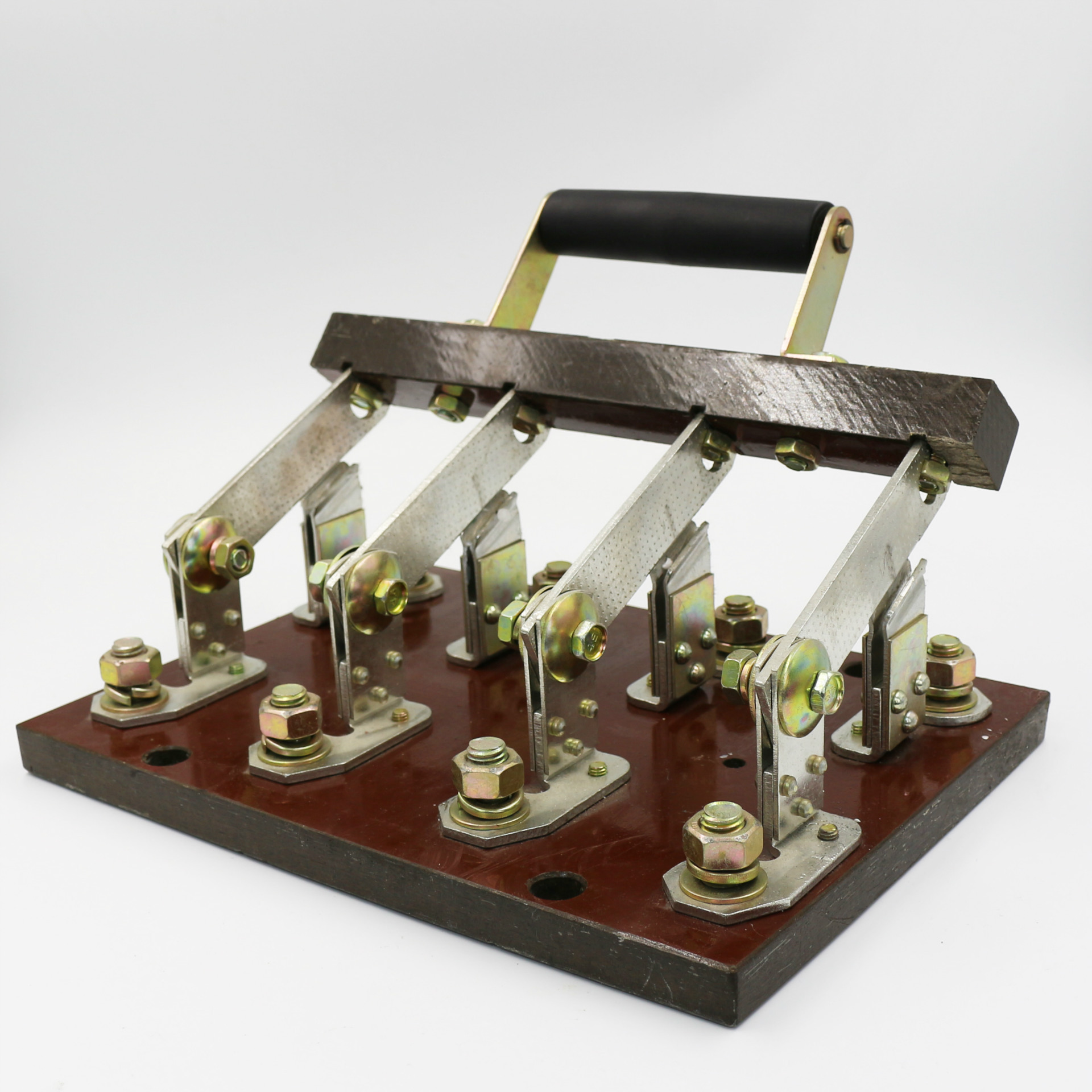 全铜厚件 单投hd11f-200/48四刀单投防误式刀开关 低压隔离开关