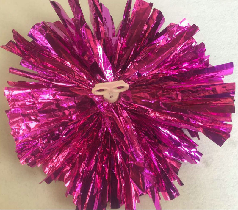 厂家批发啦啦操花球手摇花广场舞比赛啦啦花球 运动会用品啦啦花