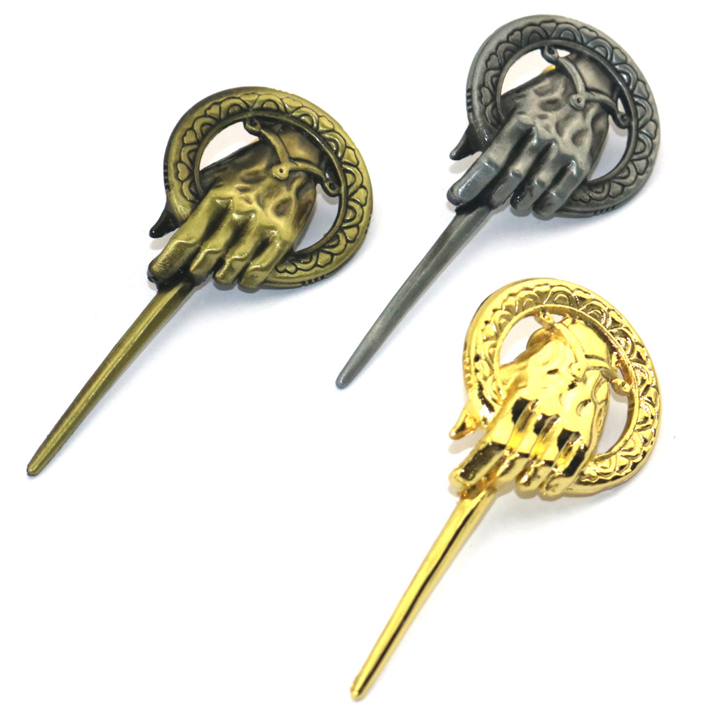 权力的游戏徽章胸针国王之手胸针动漫游戏权利的游戏