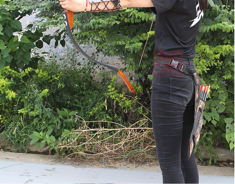 分体美洲猎弓反曲弓牛皮儿童成人射击射箭竞技比赛运动器材