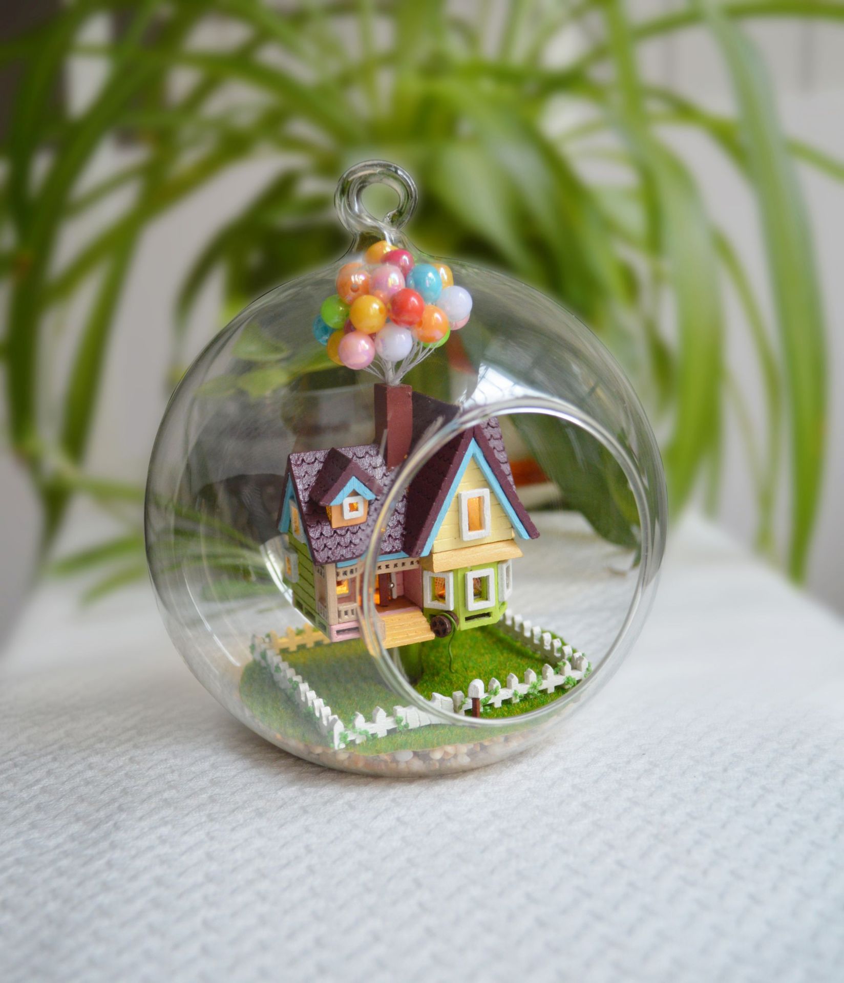 直销智趣屋手工diy玻璃球小屋 装饰摆件手工拼装礼品 一件代发