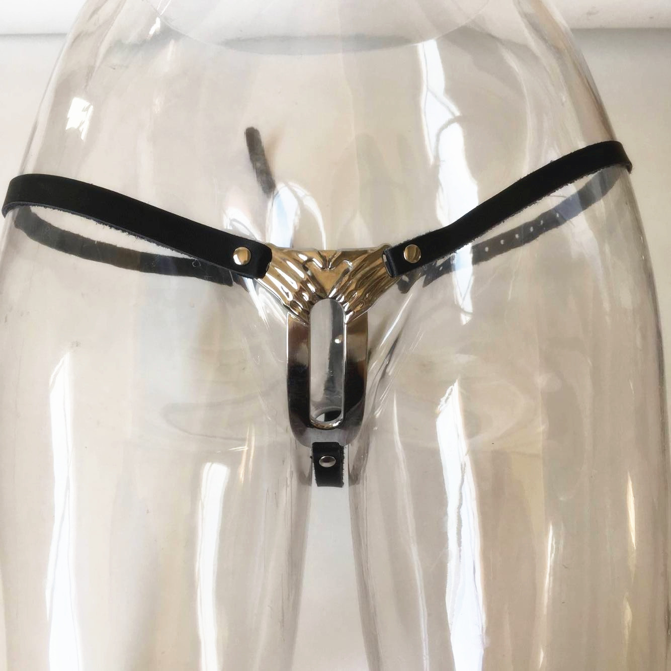 黑帝情趣正品女用金属不锈钢隐形贞操带贞操裤装置cb6000情趣用品