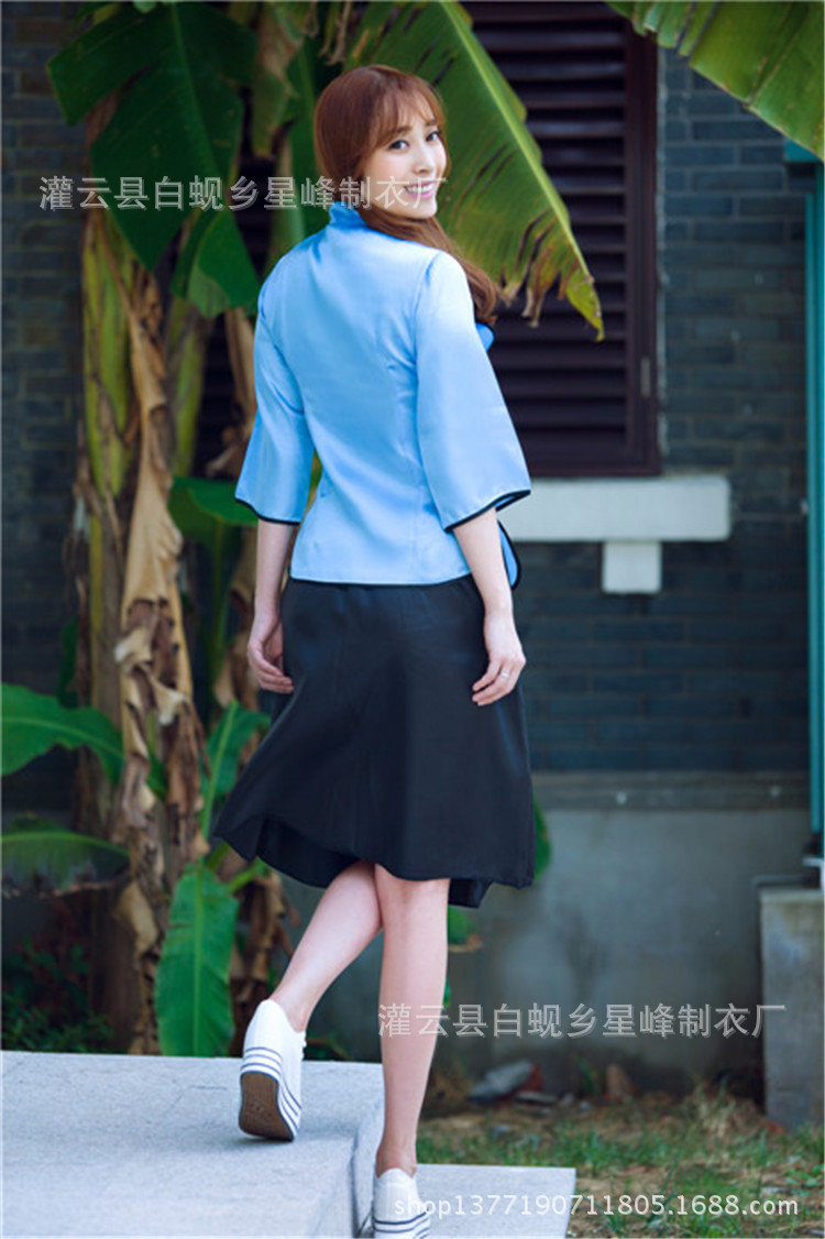 x1937民国学生套装校服制服五四青年女装毕业季班服演出批发定做
