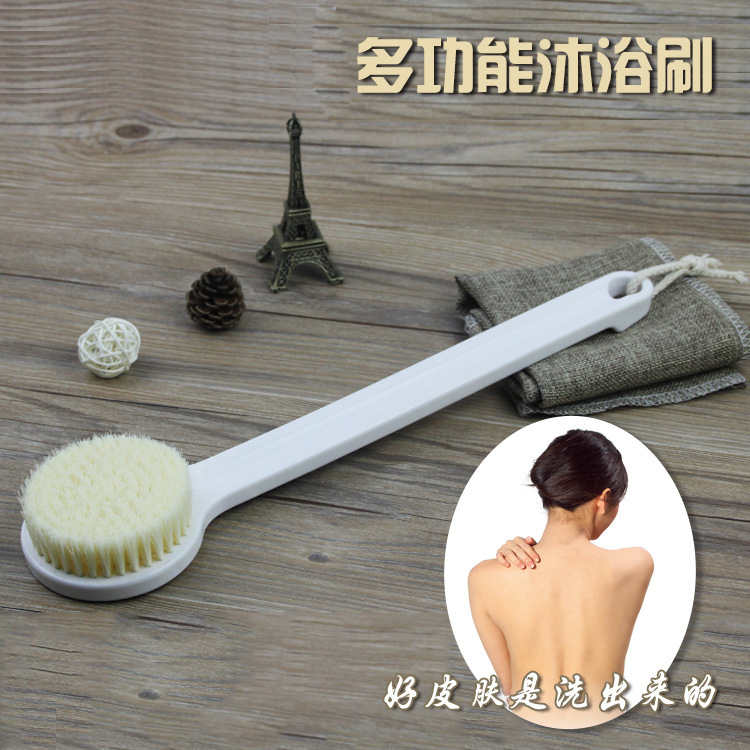 Long Handle Bath Bath Brush Rub Miracle Baby Sponge Bath Brush Rub Back Bath Brush Wholesale