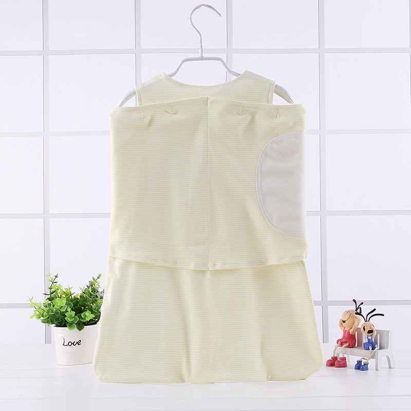 新生儿纯棉舒适翅膀婴儿睡袋 纯棉包裹式襁褓包巾 宝宝防惊跳踢被