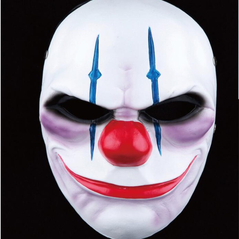 万圣节礼物 电影主题 珍藏版游戏收获日小丑面具 树脂工艺品