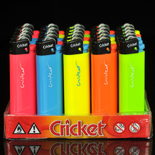草蜢打火机Cricket一次性塑料打火机荧光色时尚创意炫彩礼物