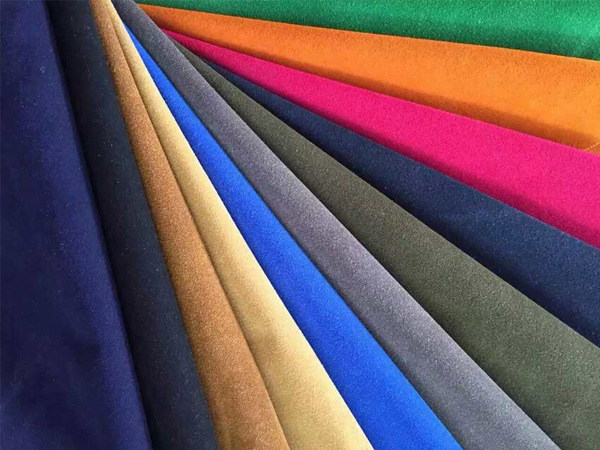 优质汽车改装内饰顶棚彩色翻毛皮革进口高丝光反绒皮真皮革