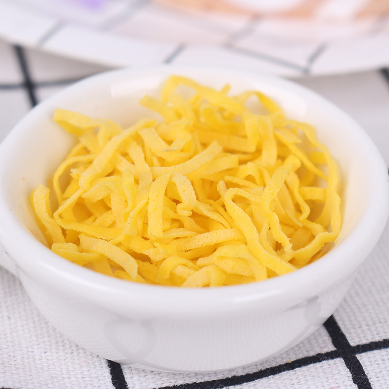 厂家批发寿司料理 烤蛋丝 烤鸡蛋皮 日韩寿司料理 速冻蛋皮丝