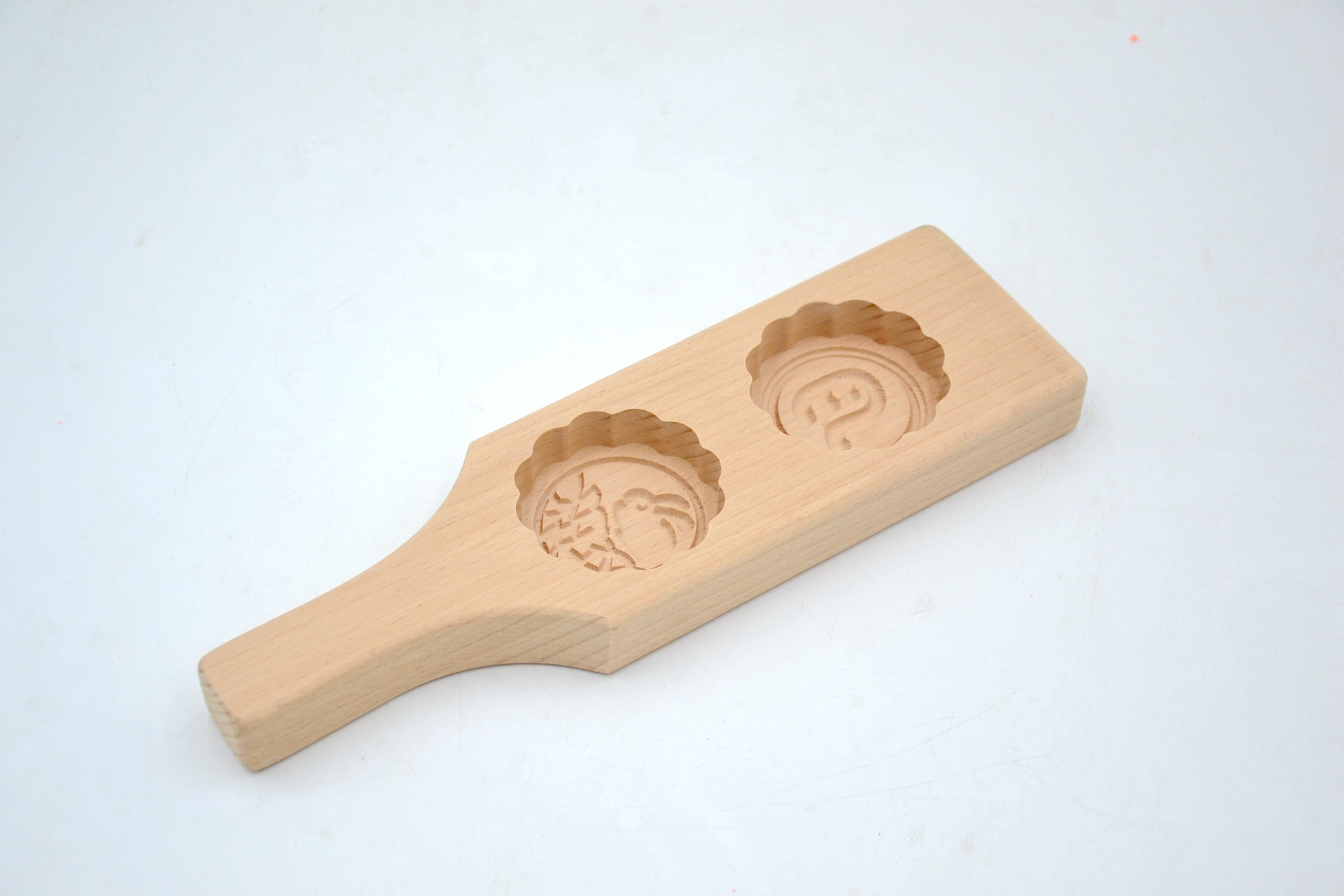 厂家批发月兔糕点模具面食模具印糕板馒头模具月饼模具木质烘焙