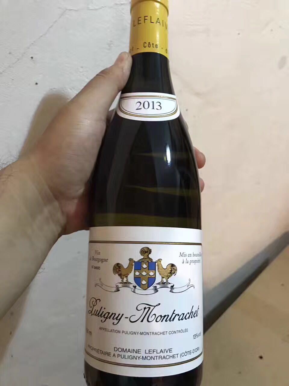 leflaivepulignymontrachet双鸡蒙普利尼哈榭特级园白葡萄酒