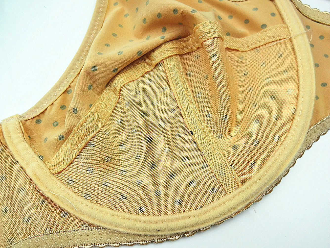 欧美订单大牛女文胸简约有钢圈两排扣锦纶薄款透气全罩杯胖胸罩女