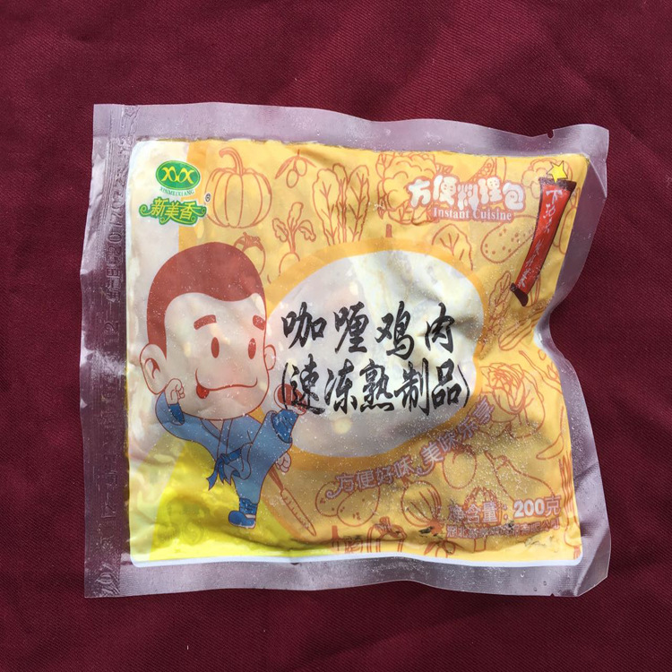 新美香料理包 咖喱鸡肉料理包速食调理包微波盖浇饭200g批发