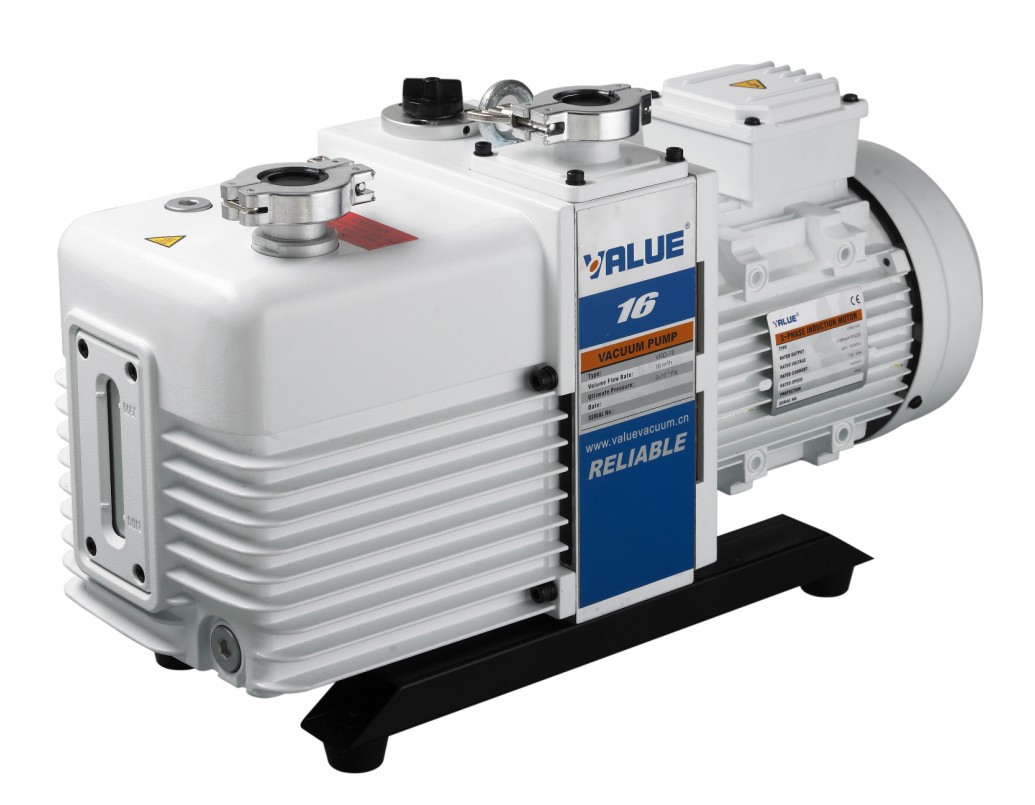 6升双级真空泵 工业真空泵 流水线车间真空泵 旋片真空泵 机械泵